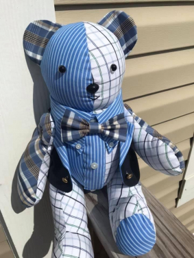 Plaid Best dressed bear