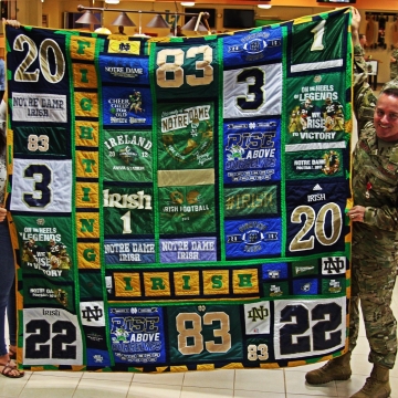Dave’s notre Dame Quilt